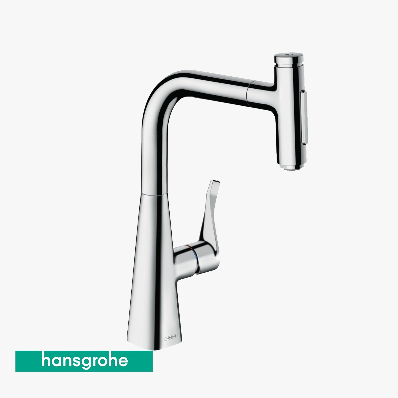 Hansgrohe Metris Select M71 spiralli eviye bataryası 73822000